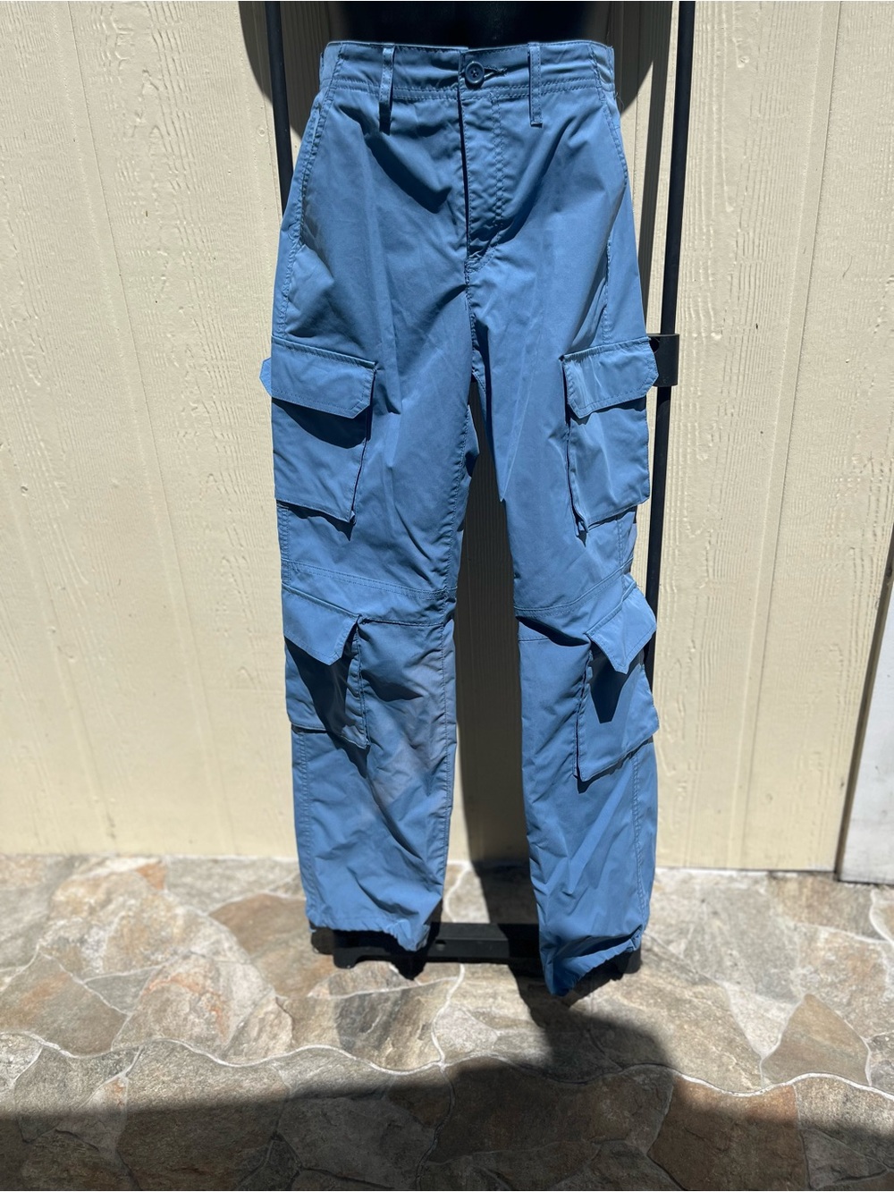 Love Tree Men's Cargo Pants in Slate Blue
